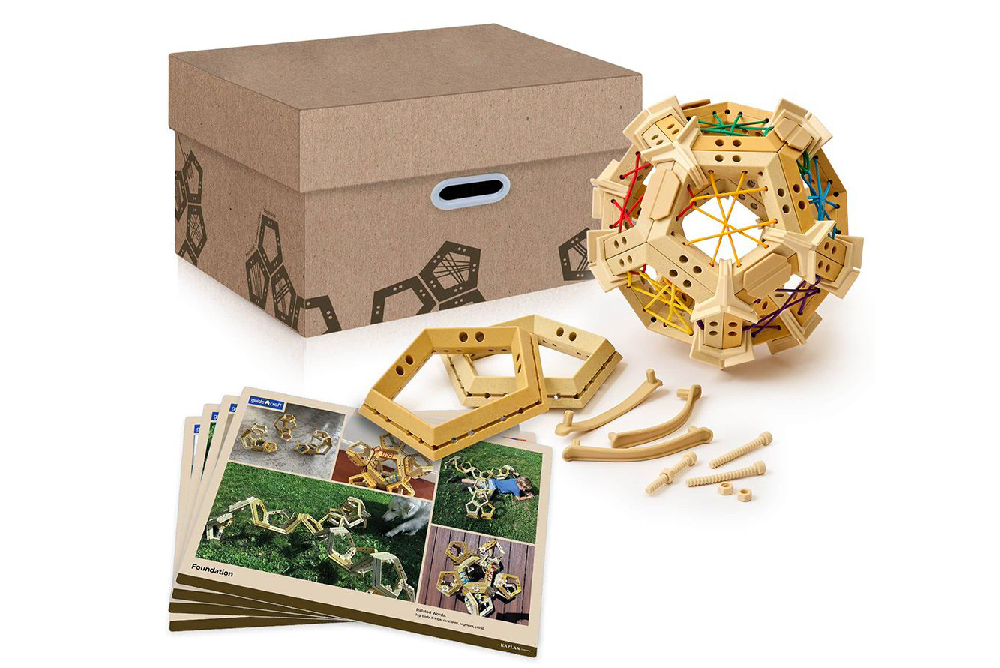 guidecraft 五角編織建構組